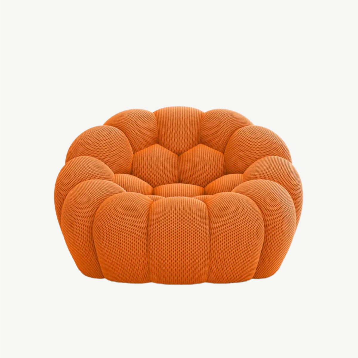 BULÉA Mini – Design-Sessel Mandarinorange, komprimiert geliefert – Ansicht 3