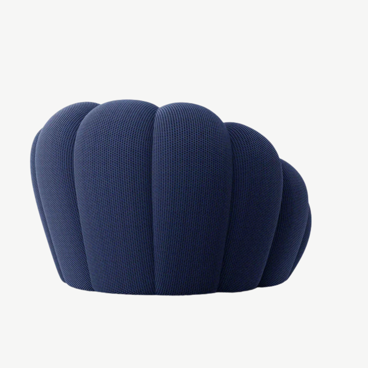 BULÉA Mini – Design-Sessel Nachtblau, komprimiert geliefert – Ansicht 5