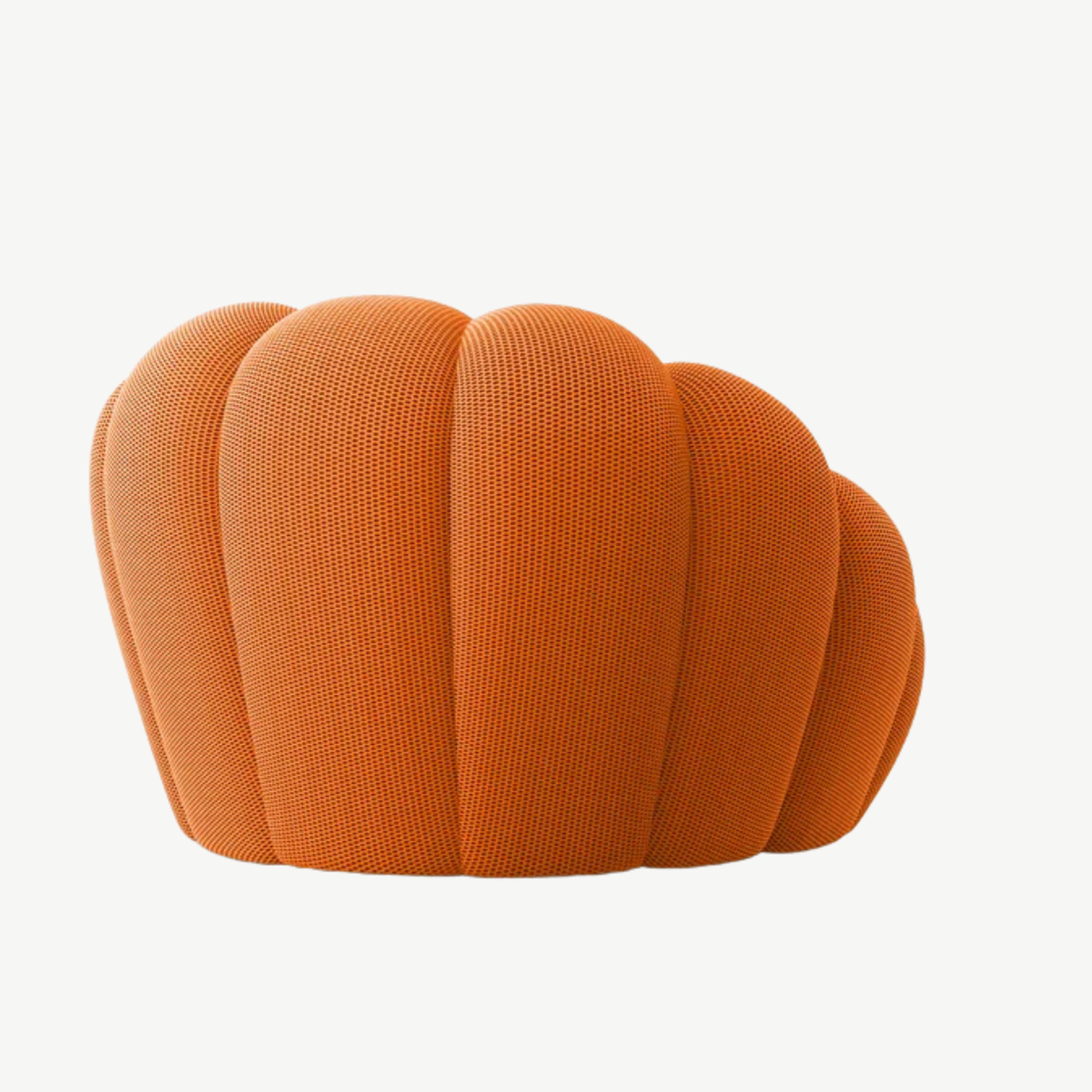 BULÉA Mini – Design-Sessel Mandarinorange, komprimiert geliefert – Ansicht 5