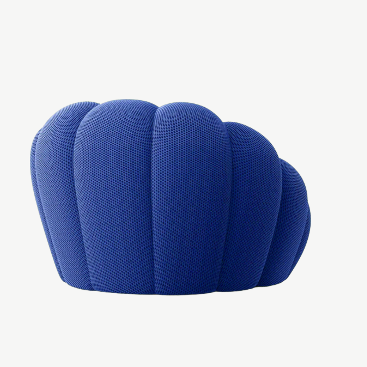 BULÉA Mini – Design-Sessel Königsblau, komprimiert geliefert – Ansicht 5