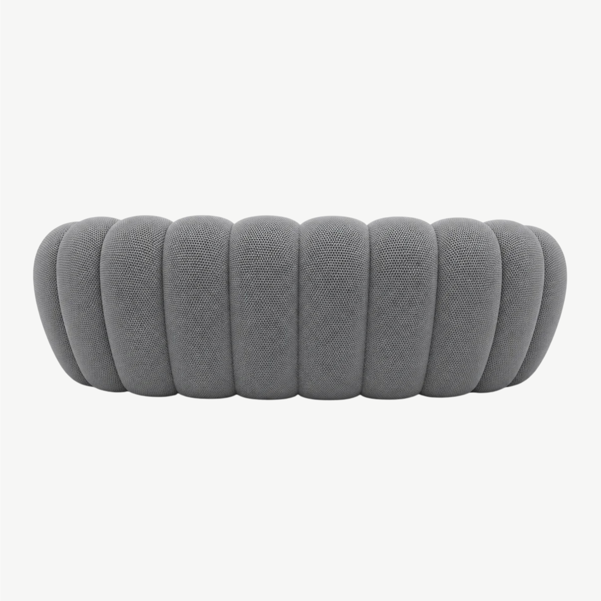 BULÉA Maxi – Design-Sofa 3-Sitzer Mausgrau, komprimiert geliefert – Ansicht 5