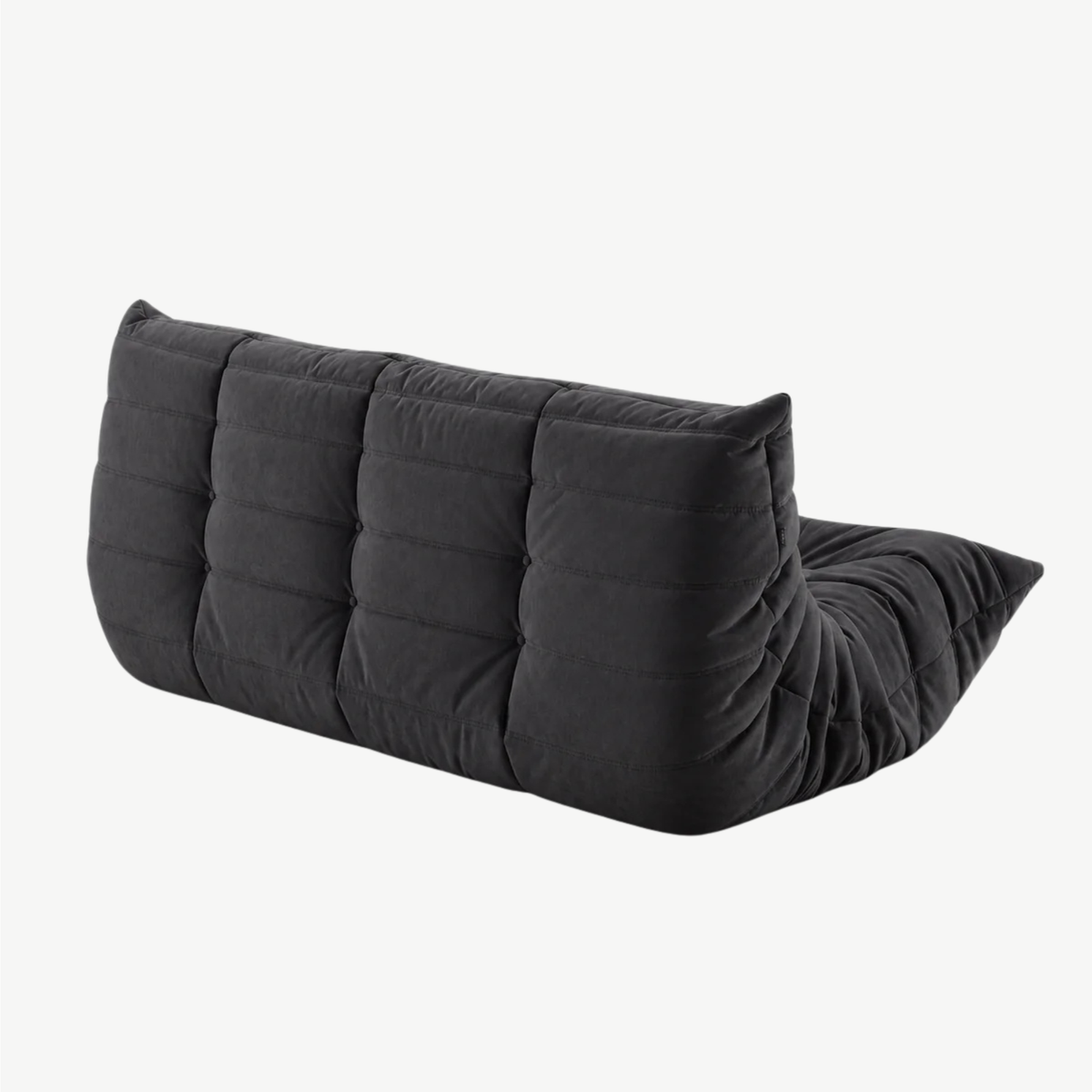 LUMA Maxi – Lounge-Sofa 3-Sitzer Graphitschwarz, komprimiert geliefert – Ansicht 5