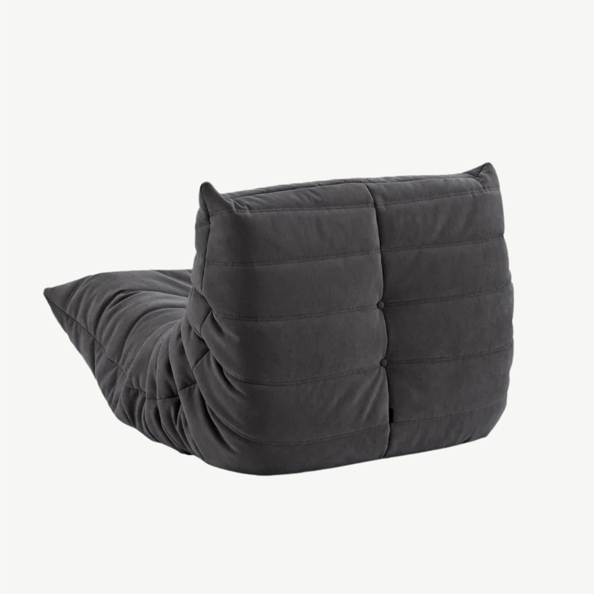 LUMA Mini – Lounge-Sessel Graphitschwarz, komprimiert geliefert – Ansicht 5
