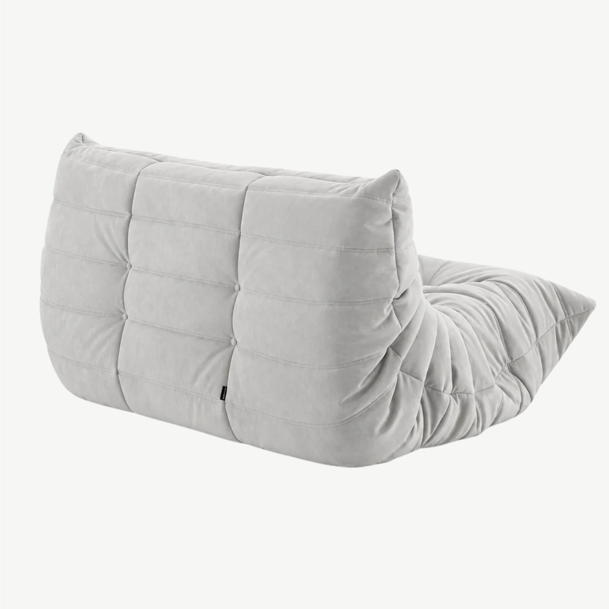 LUMA – Lounge-Sofa 2-Sitzer Perlgrau, komprimiert geliefert – Ansicht 5