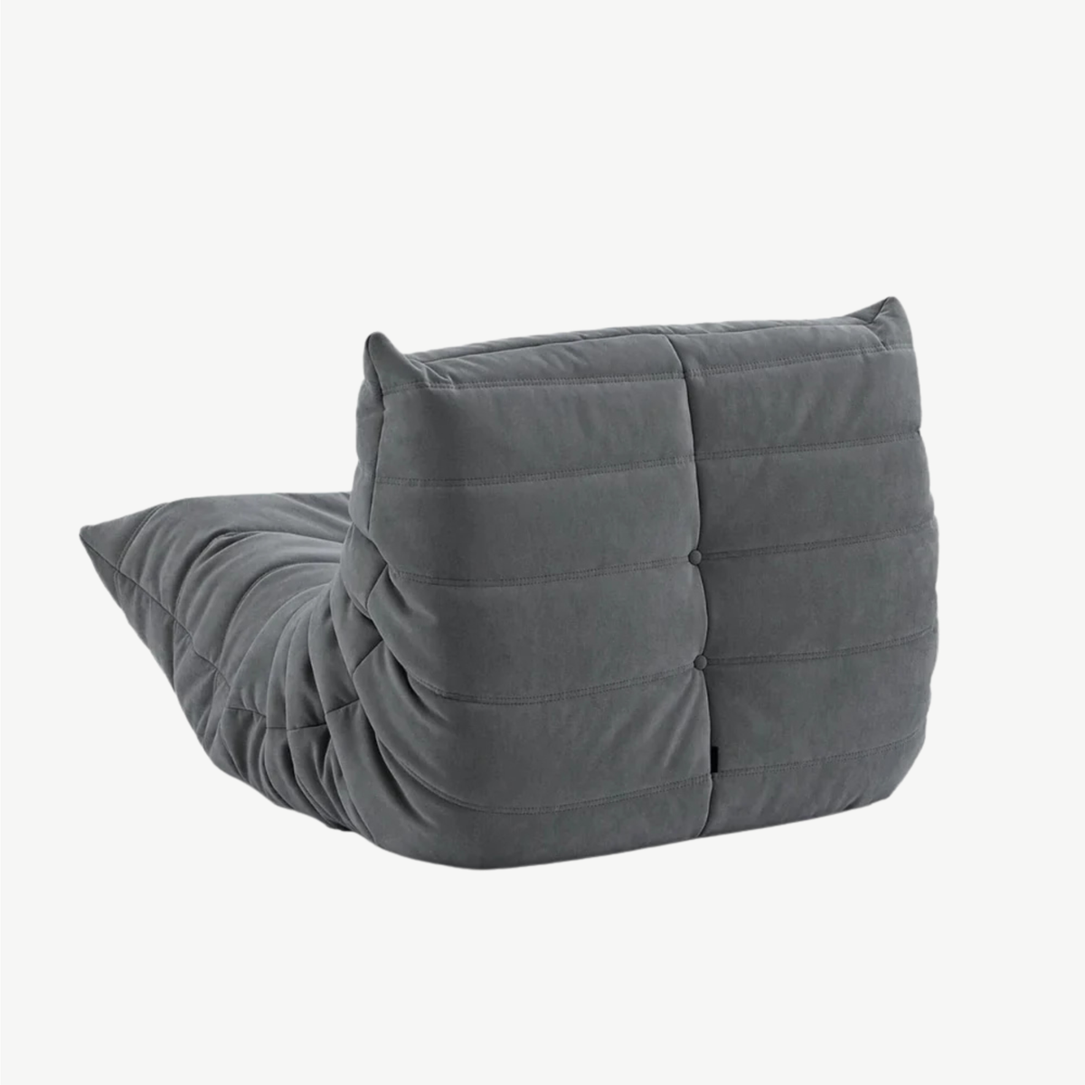 LUMA Mini – Lounge-Sessel Anthrazit, komprimiert geliefert – Ansicht 5