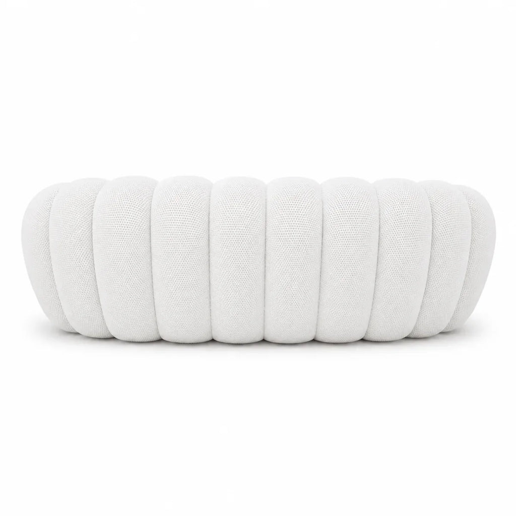 BULÉA Maxi – Design-Sofa 3-Sitzer Schneeweiß, komprimiert geliefert – Ansicht 5