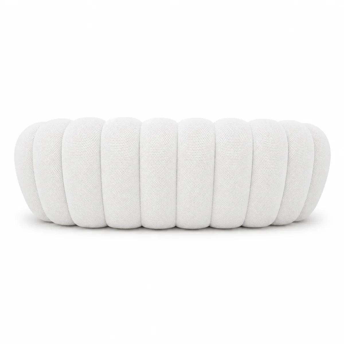 BULÉA Maxi – Design-Sofa 3-Sitzer Schneeweiß, komprimiert geliefert – Ansicht 5