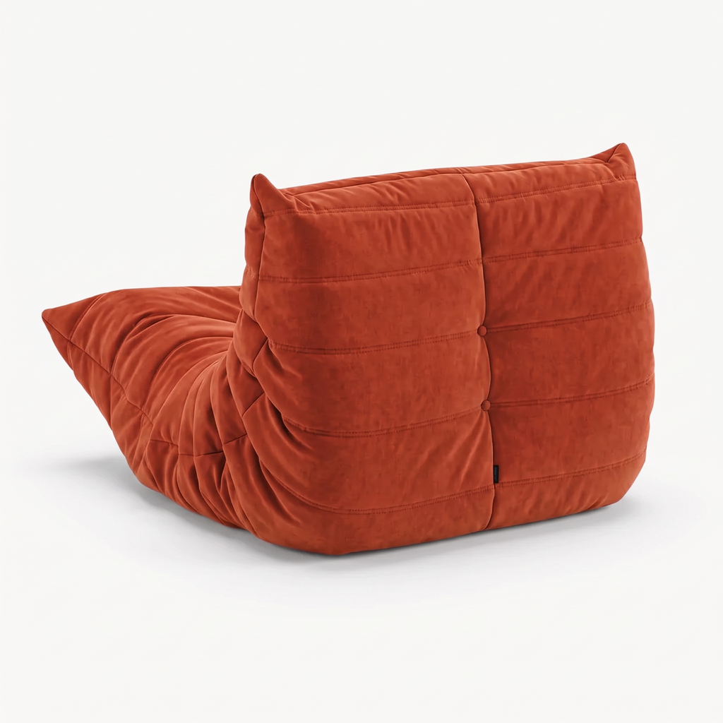 LUMA Mini – Lounge-Sessel Paprikaorange, komprimiert geliefert – Ansicht 5