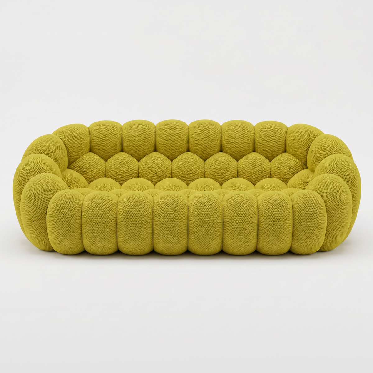 BULÉA Maxi – Design-Sofa 3-Sitzer Anisgrün, komprimiert geliefert – Ansicht 3