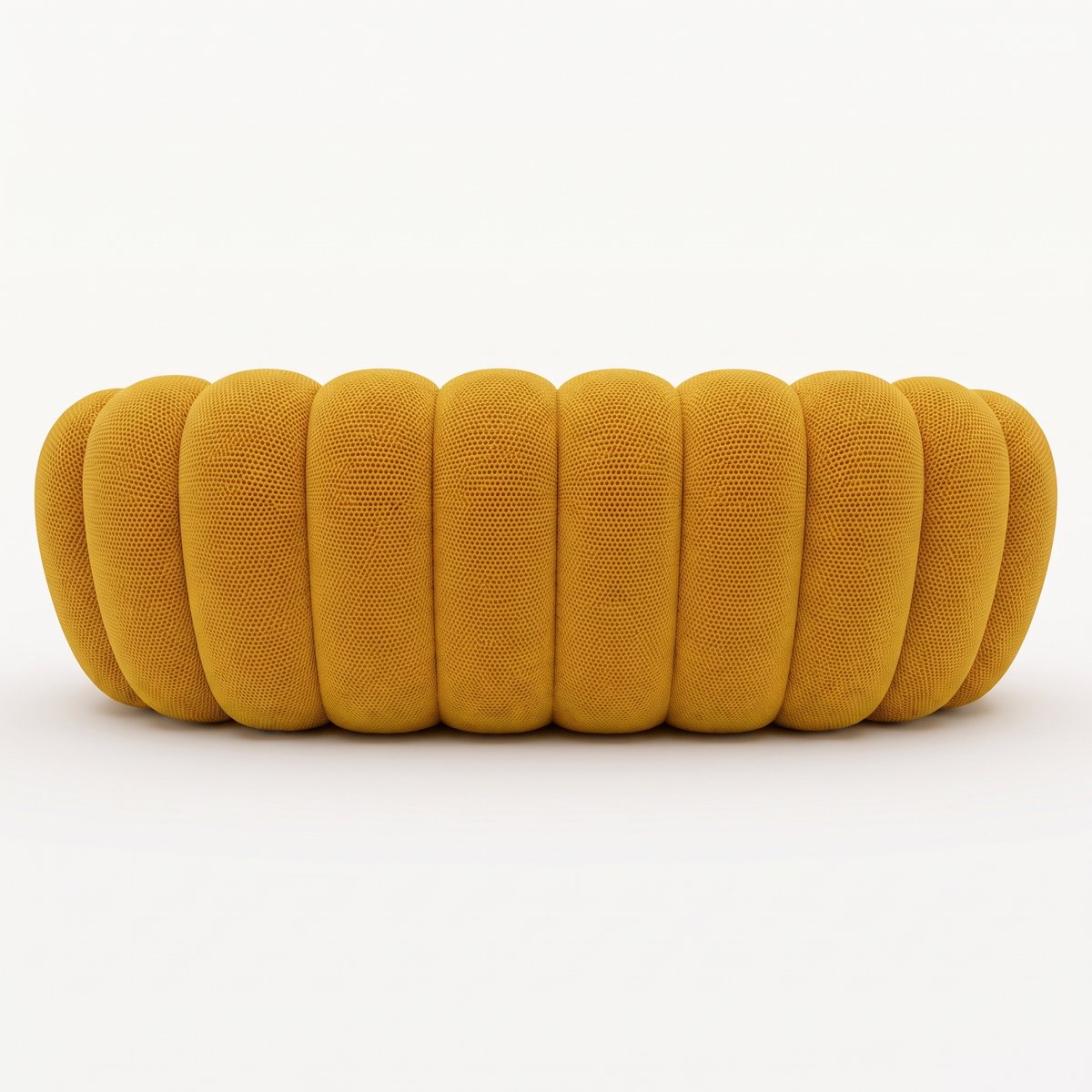 BULÉA Maxi – Design-Sofa 3-Sitzer Sonnengelb, komprimiert geliefert – Ansicht 5