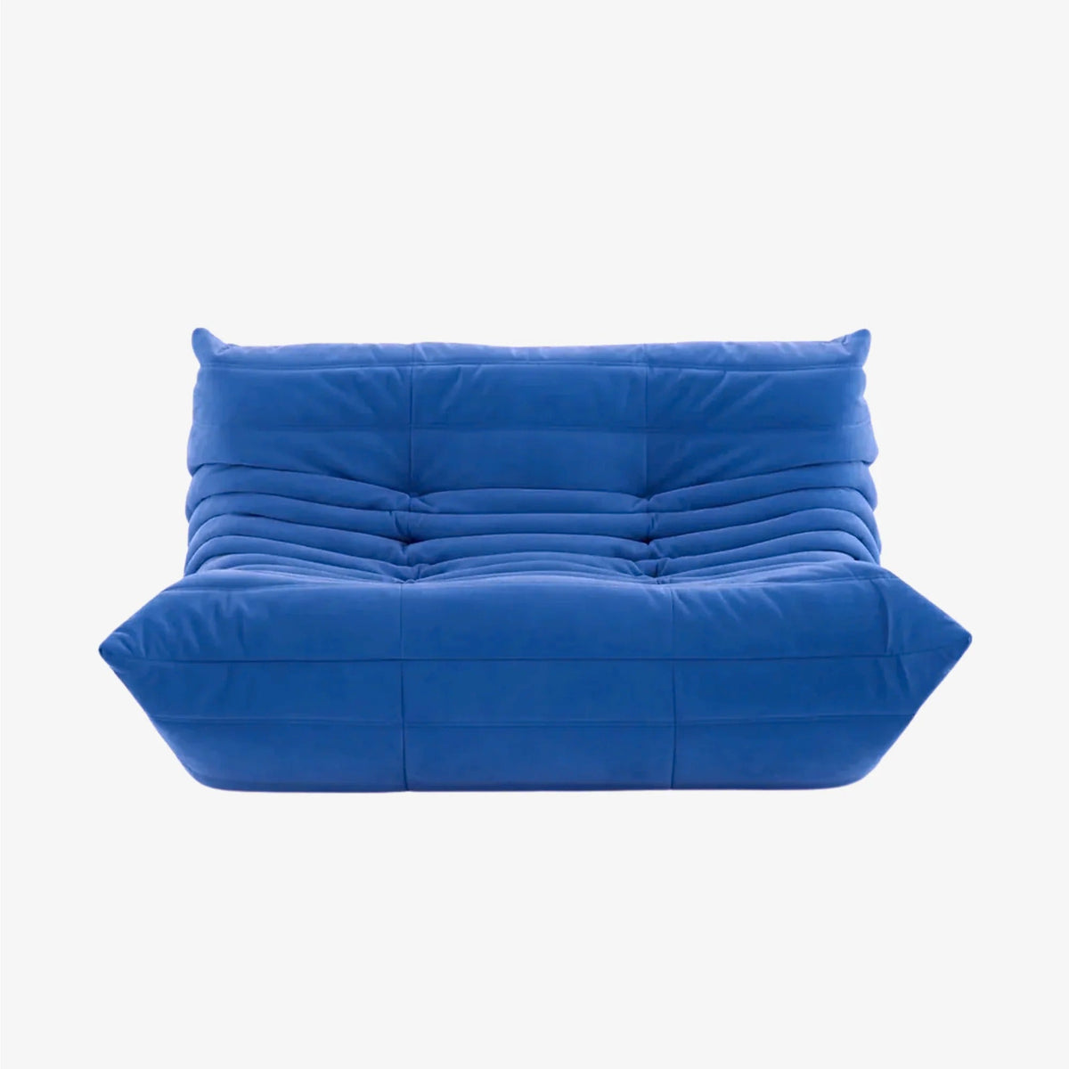 LUMA – Lounge-Sofa 2-Sitzer Königsblau, komprimiert geliefert – Ansicht 3