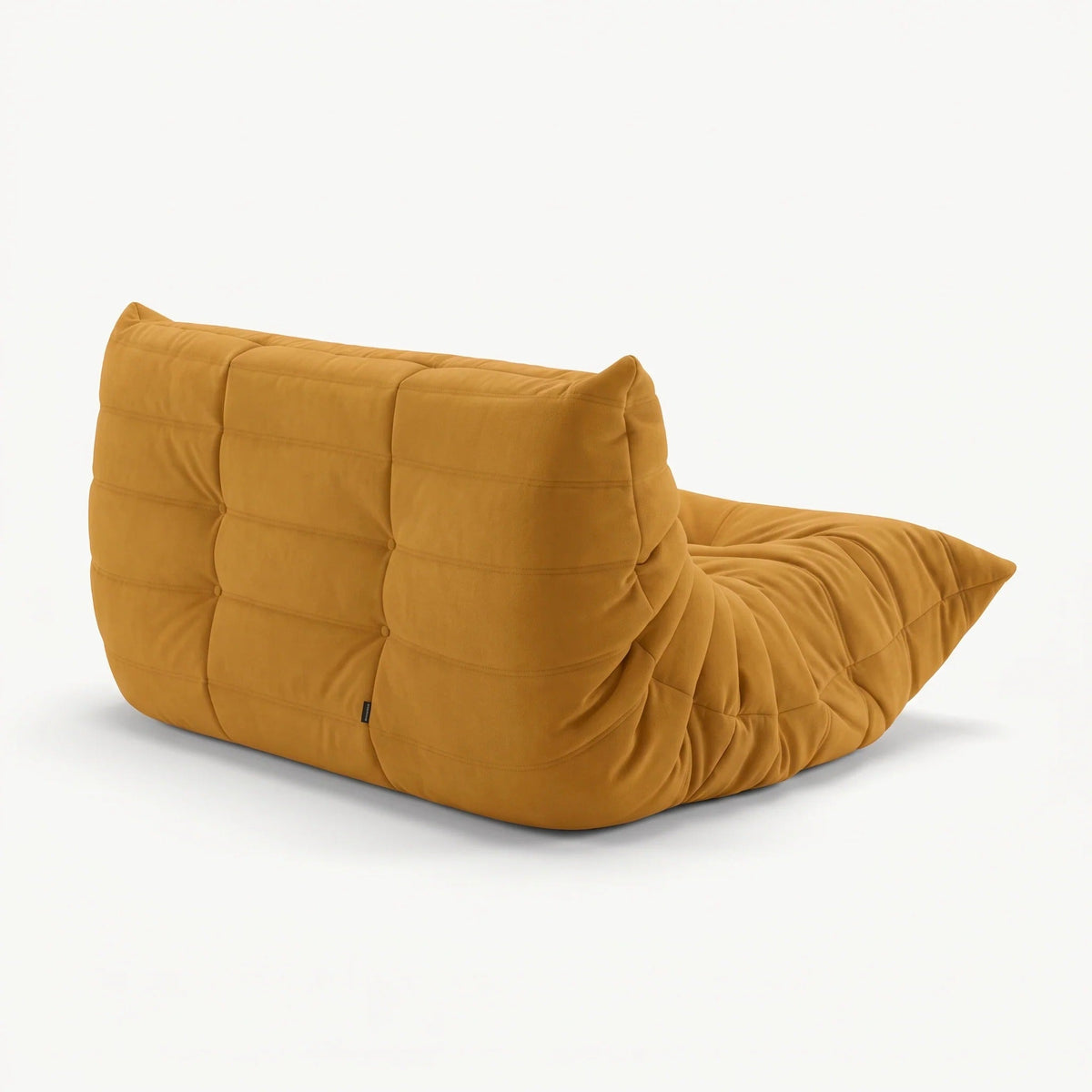 LUMA – Lounge-Sofa 2-Sitzer Honiggelb, komprimiert geliefert – Ansicht 5