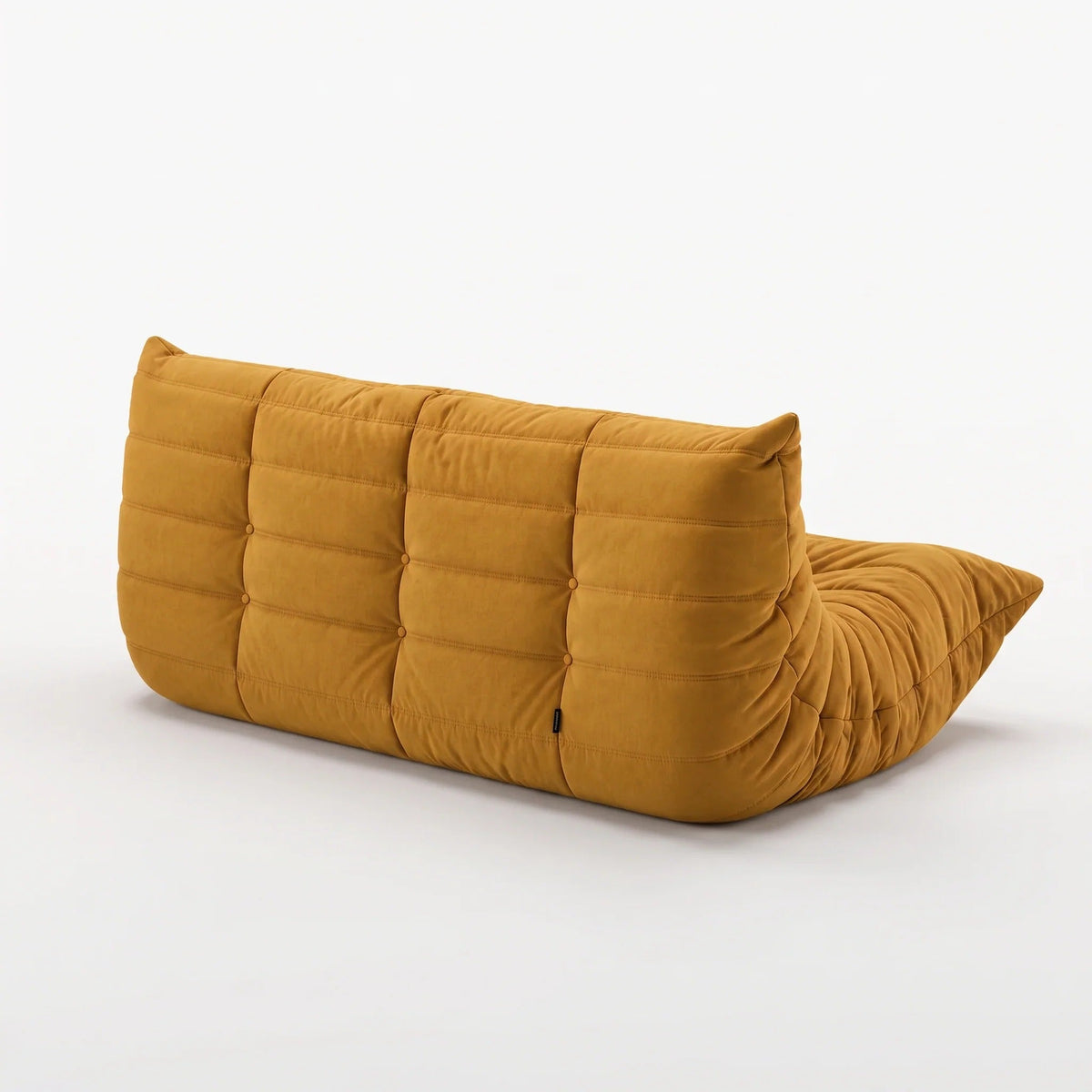 LUMA Maxi – Lounge-Sofa 3-Sitzer Honiggelb, komprimiert geliefert – Ansicht 5