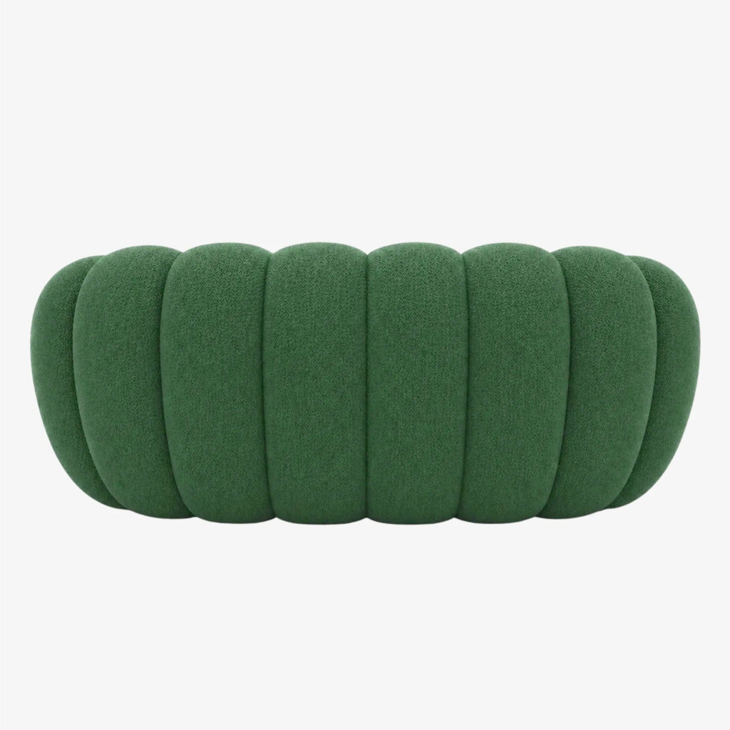BULÉA – Design-Sofa 2-Sitzer Waldgrün, komprimiert geliefert – Ansicht 5