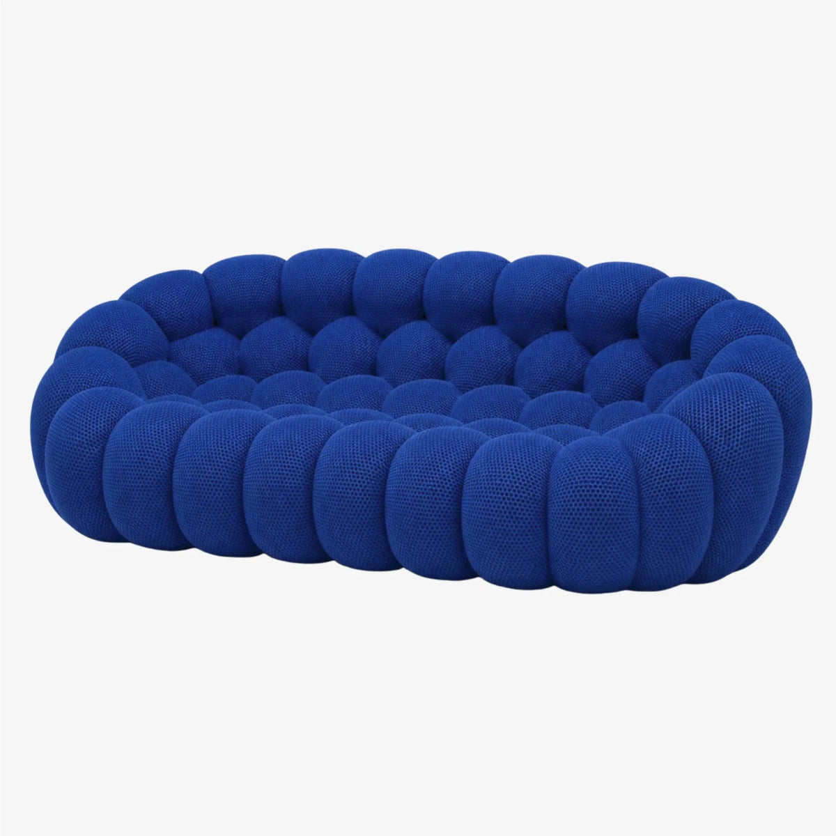 BULÉA Maxi – Design-Sofa 3-Sitzer Königsblau, komprimiert geliefert