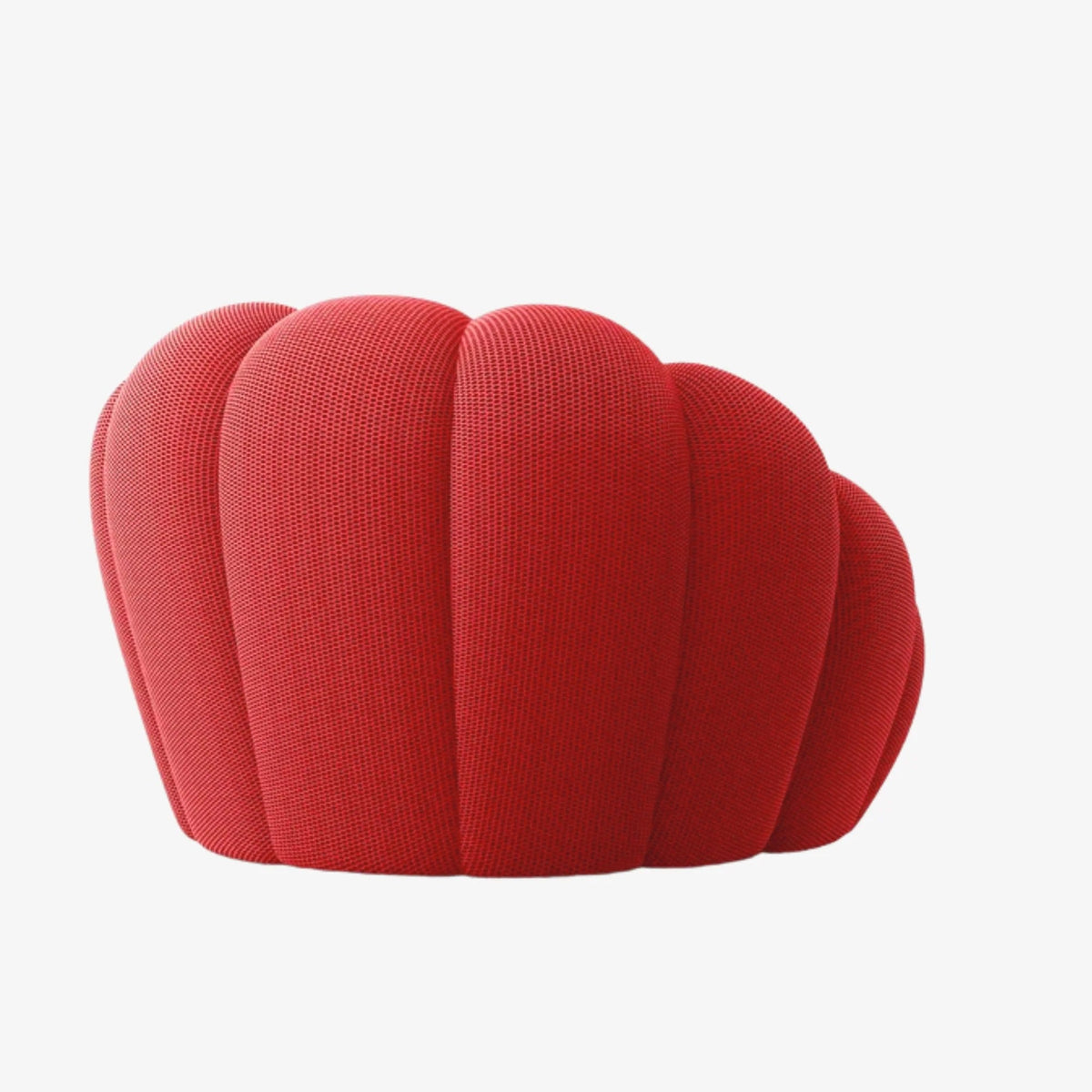 BULÉA Mini – Design-Sessel Korallenrot, komprimiert geliefert – Ansicht 5