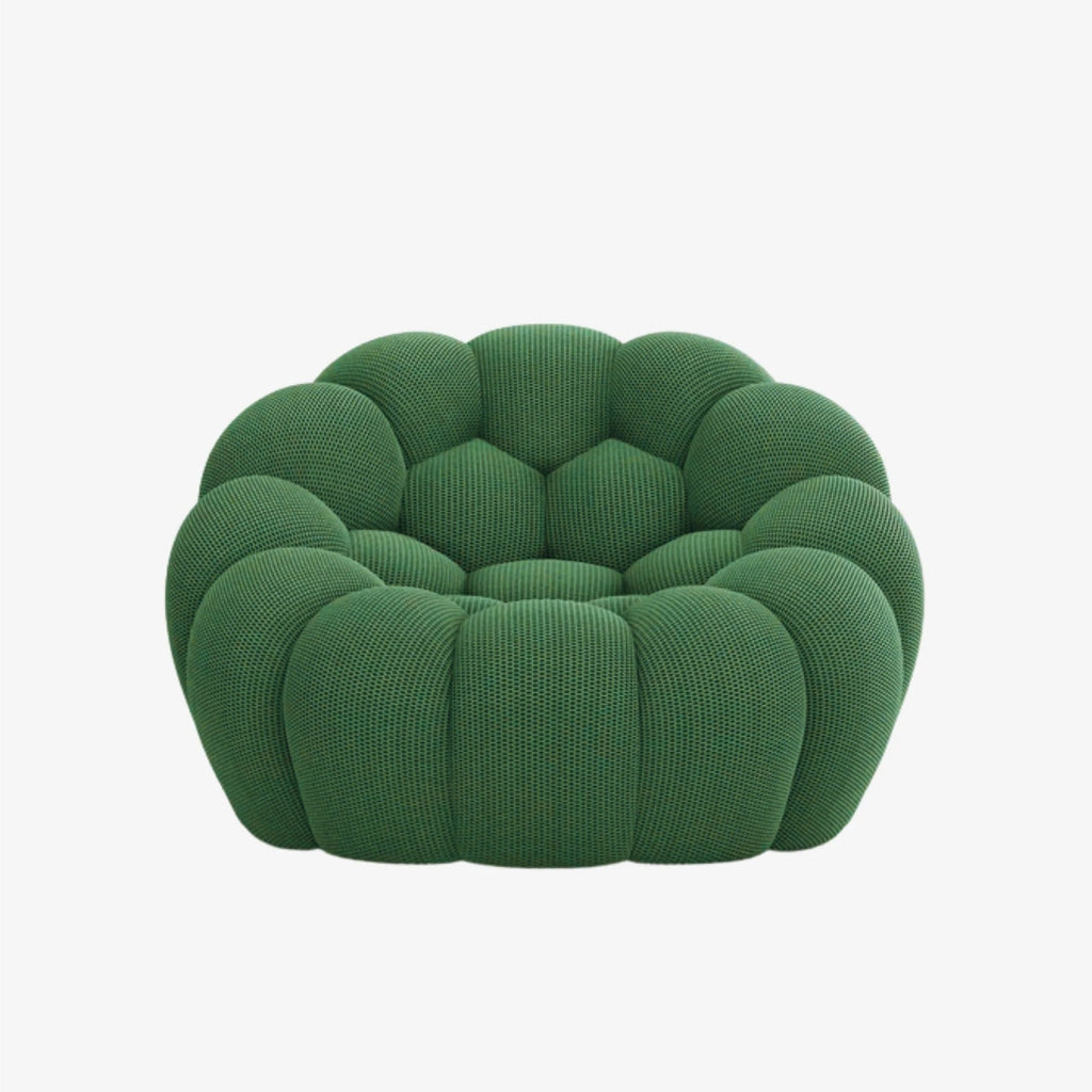 BULÉA Mini – Design-Sessel Waldgrün, komprimiert geliefert – Ansicht 3
