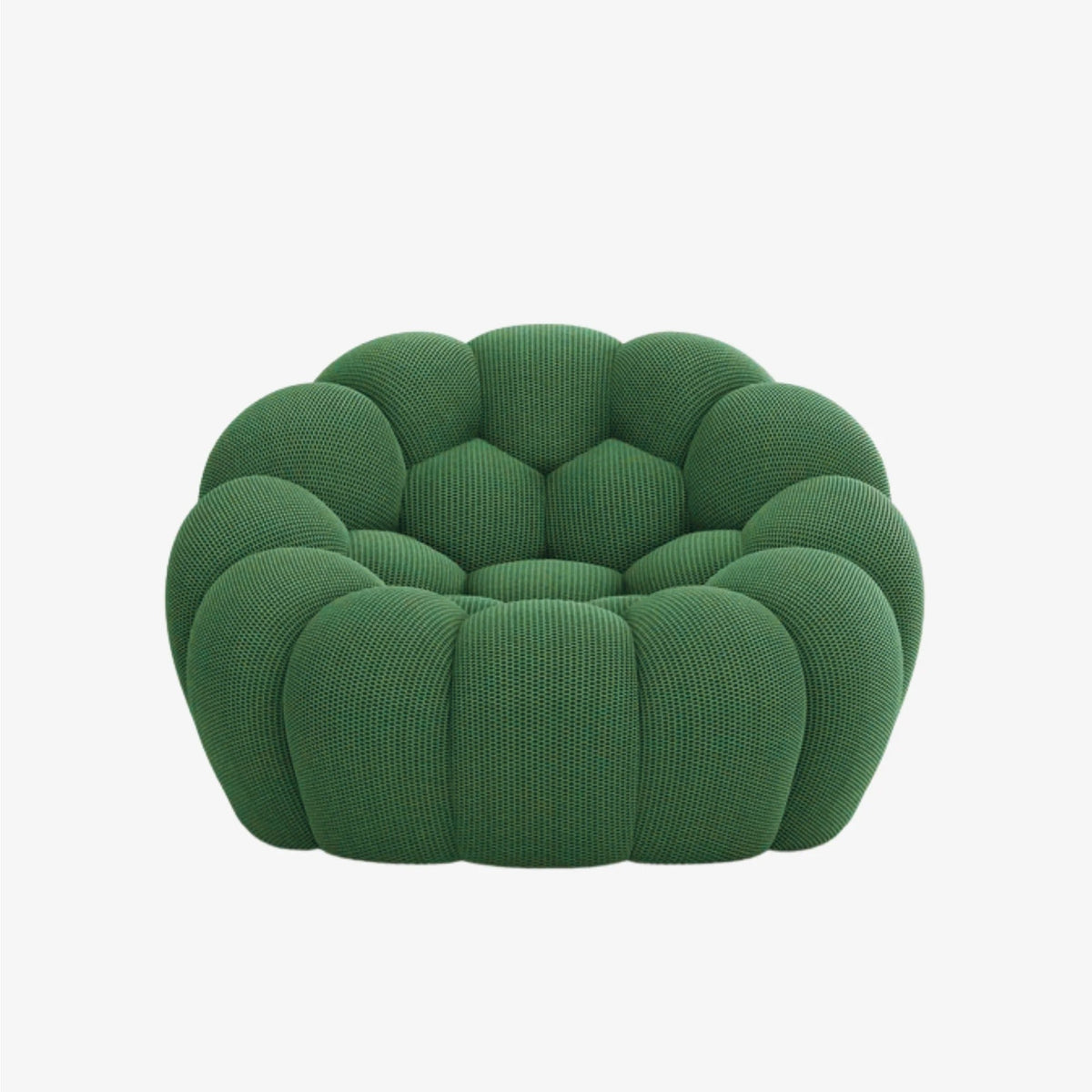 BULÉA Mini – Design-Sessel Waldgrün, komprimiert geliefert – Ansicht 3