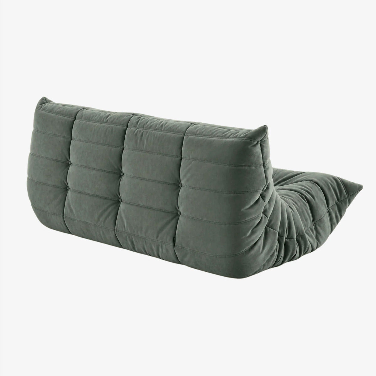 LUMA Maxi – Lounge-Sofa 3-Sitzer Eukalyptusgrün, komprimiert geliefert – Ansicht 5