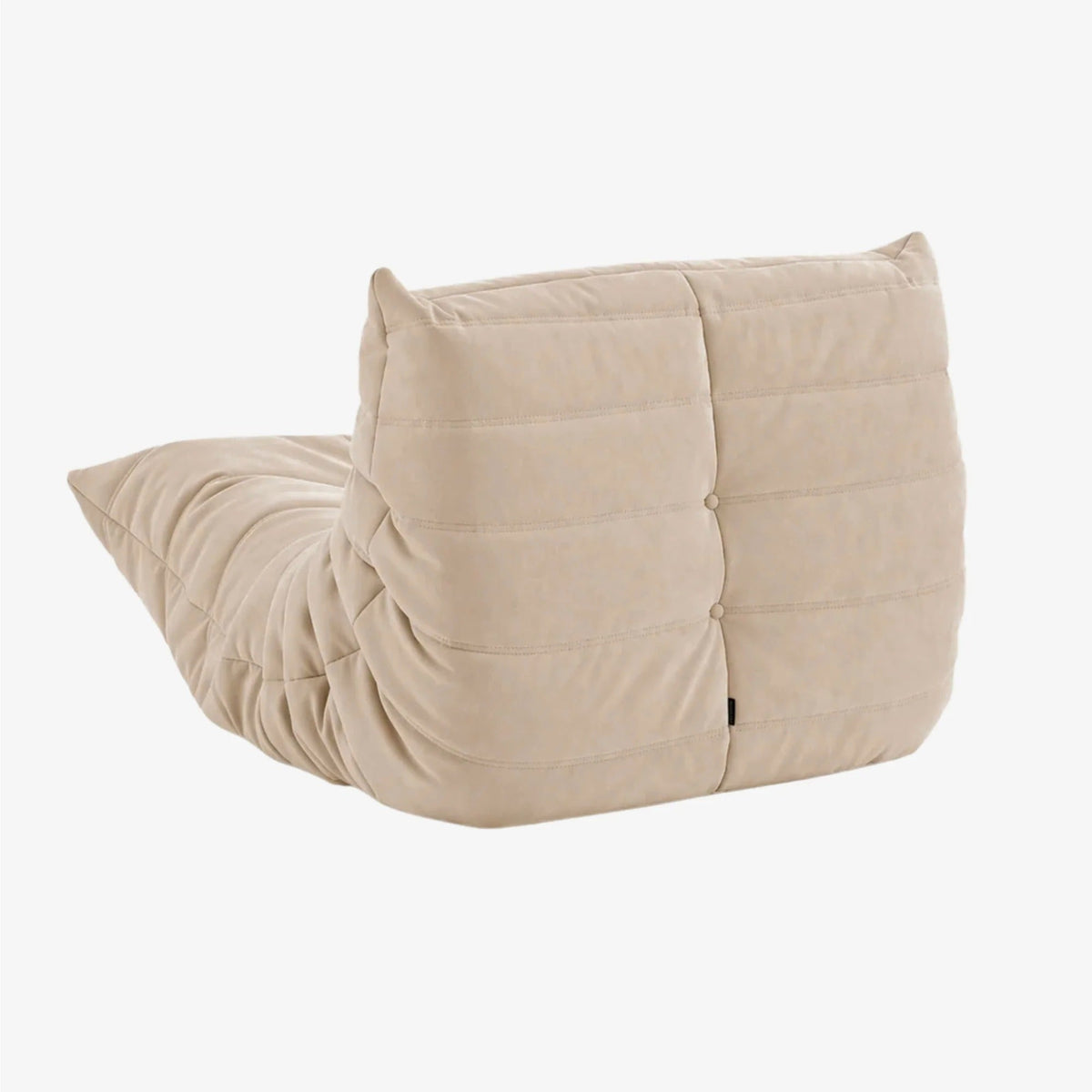 LUMA Mini – Lounge-Sessel Sandbeige, komprimiert geliefert – Ansicht 5