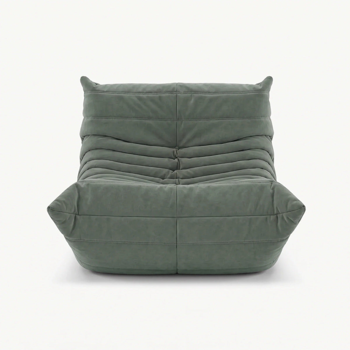 LUMA Mini – Lounge-Sessel Eukalyptusgrün, komprimiert geliefert – Ansicht 3
